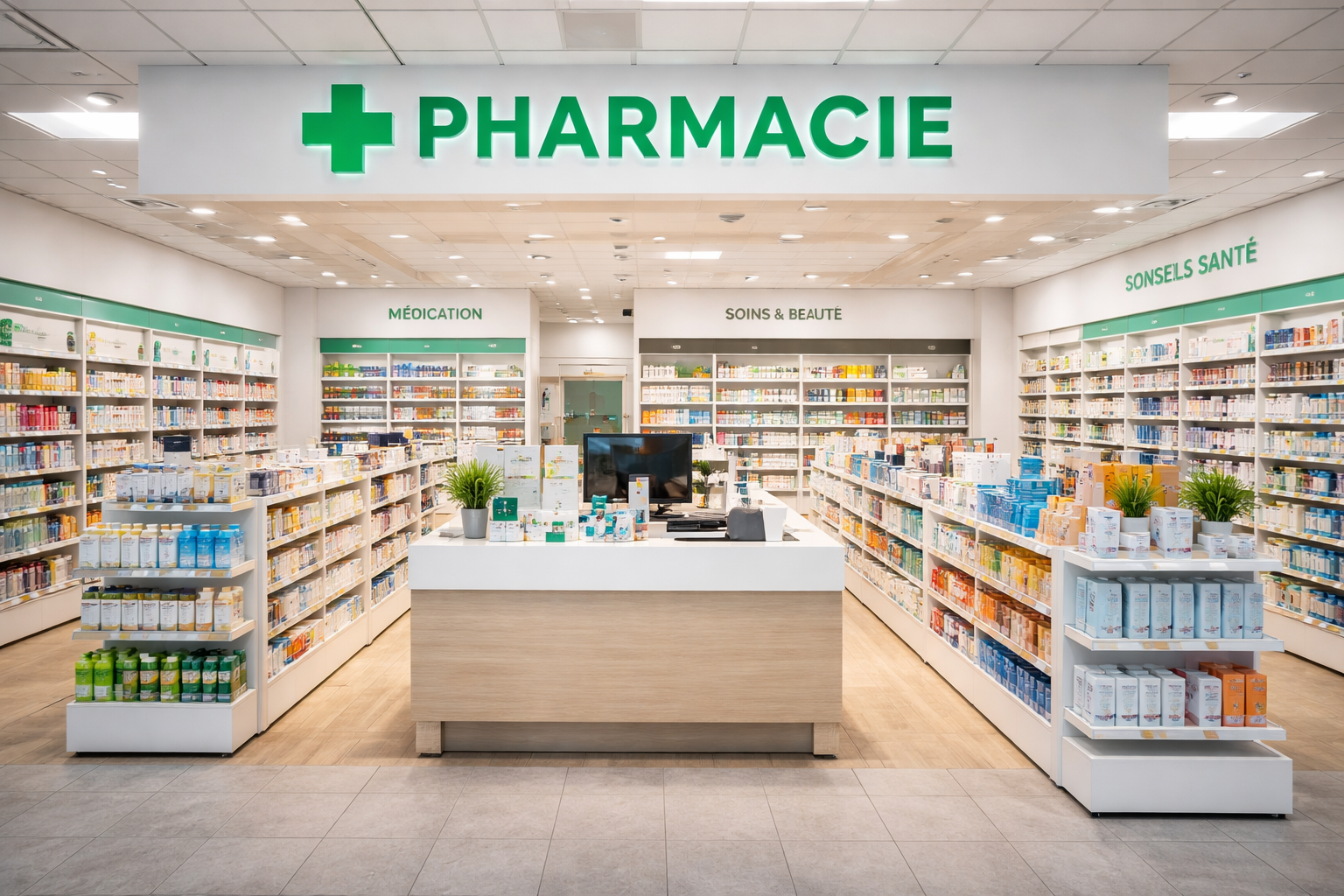 Bienvenue à la pharmacie